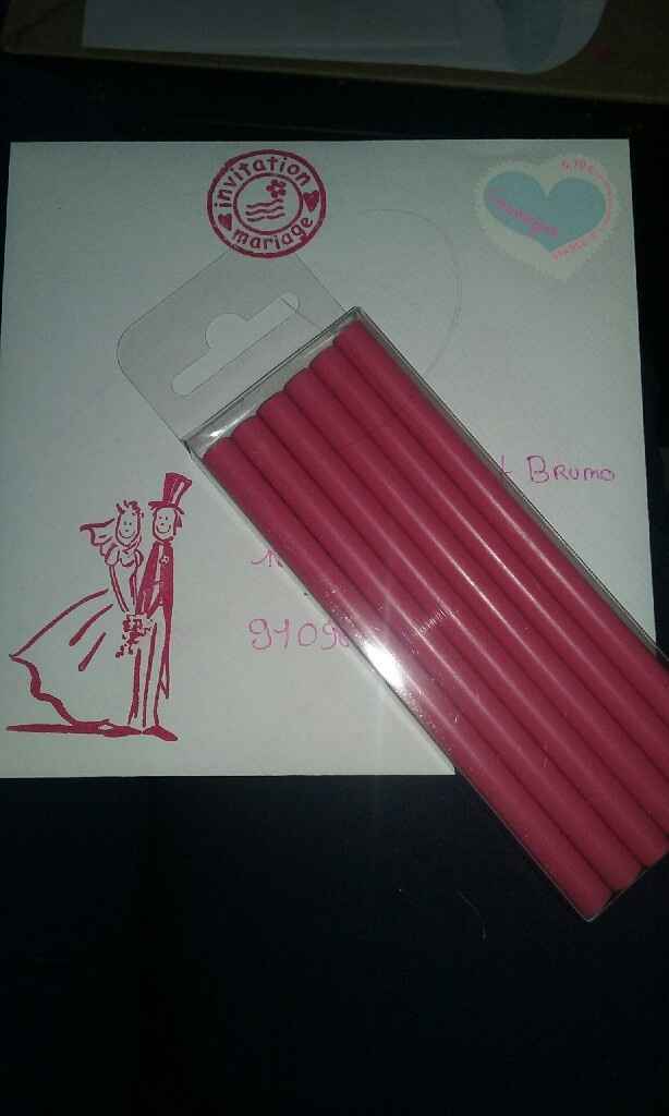 Enveloppe faire part fini - 1