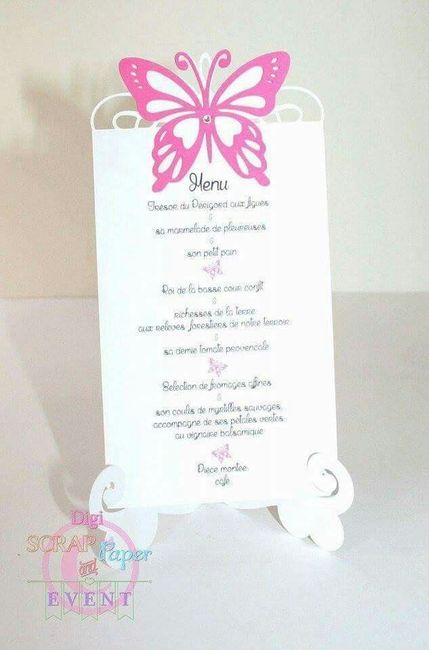 Décoration thème papillon - 4