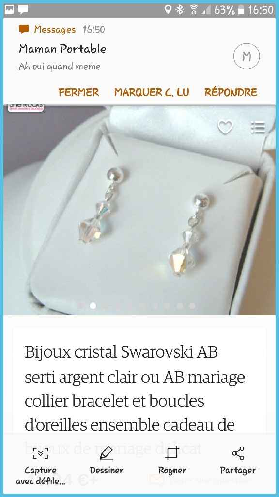  Voici mes bijoux pour le jour j - 4