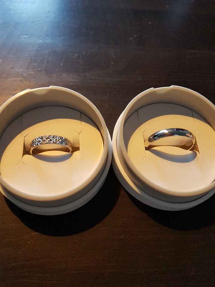  ça y est j'ai récupéré nos alliances 💍💍 - 1