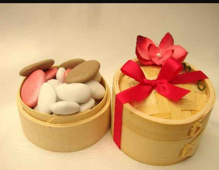  Boîte à dragées thème asiatique - 2