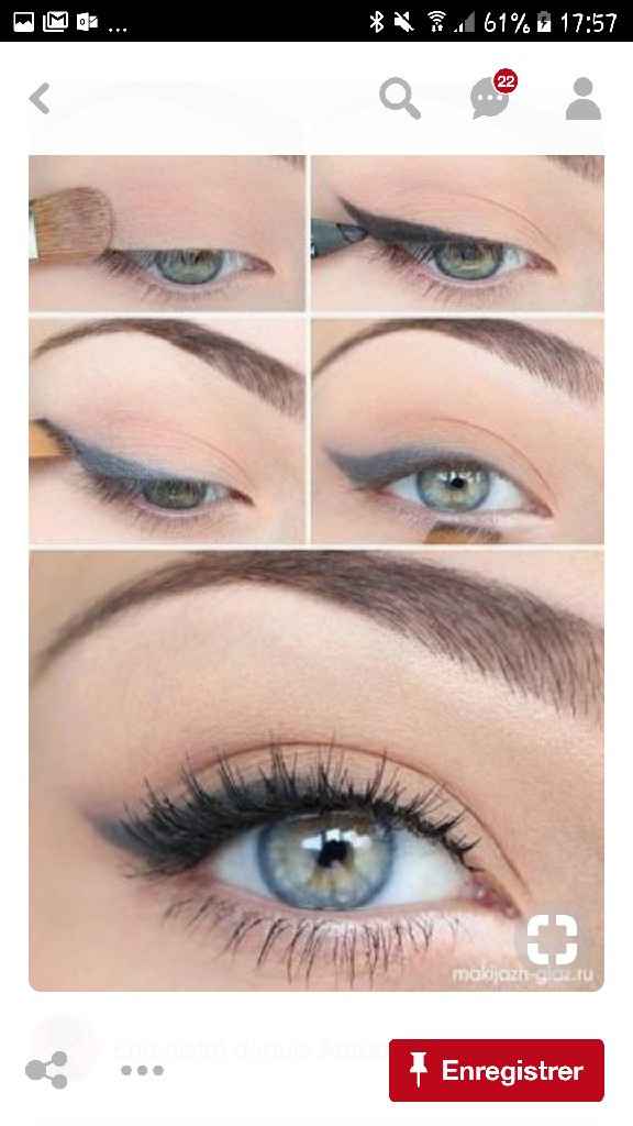  Maquillage discret pour yeux bleus - 4