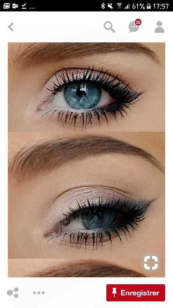  Maquillage discret pour yeux bleus - 5