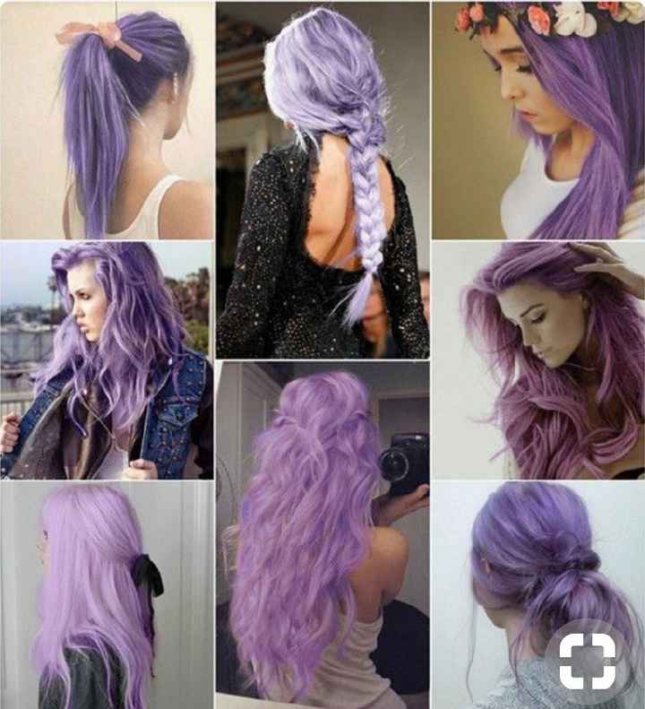  Voici quelques coiffures de mariées aux cheveux colorés - 14