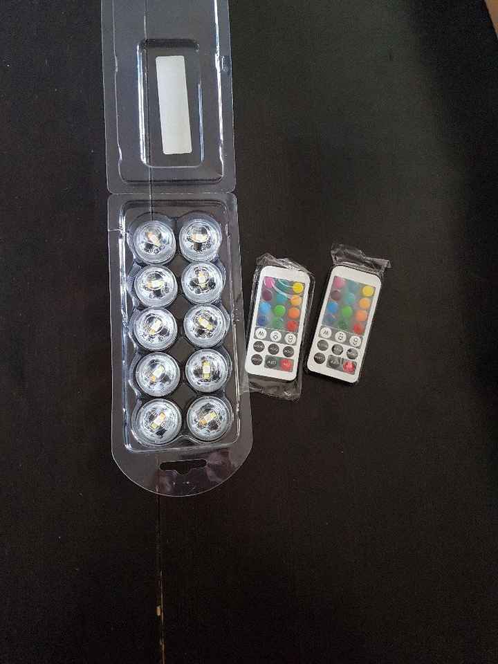 Colis du lundi matin " led submersibles et billes d'eau " - 1