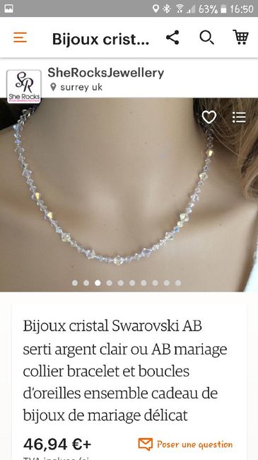  Collier et boucles pour la robe - 2