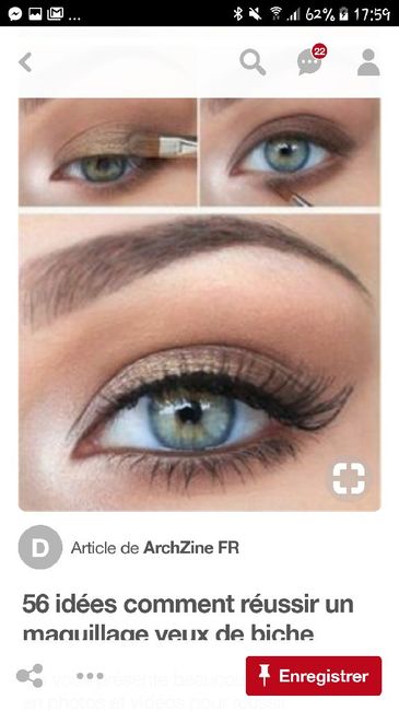  Maquillage discret pour yeux bleus - 2
