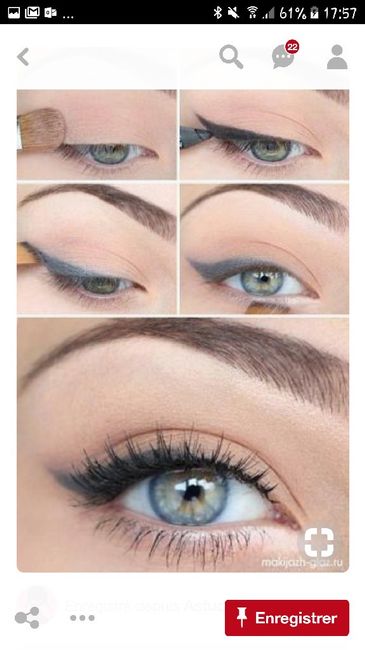  Maquillage discret pour yeux bleus - 4
