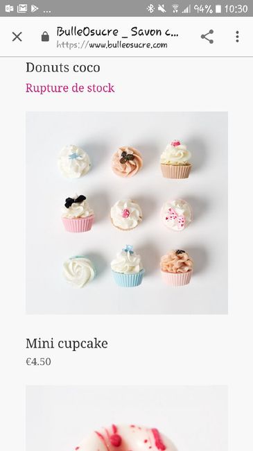 Cadeaux d'invités: comestibles ou non ? - 1