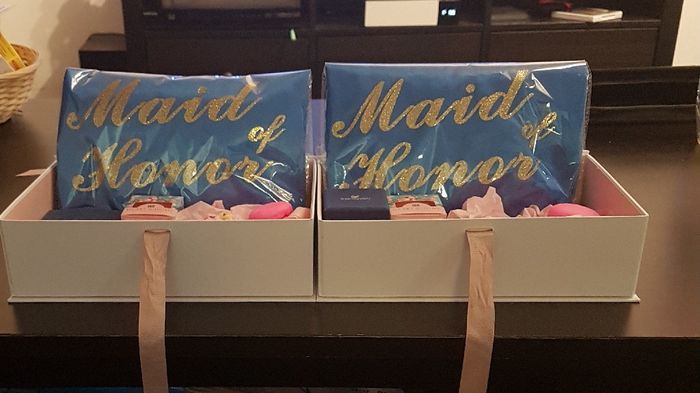  Et voilà je peux enfin finir mes box pour mes témoins adorées. 💖💖💖💖 - 3