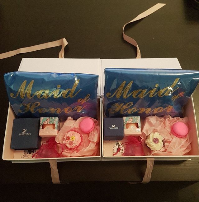  Et voilà je peux enfin finir mes box pour mes témoins adorées. 💖💖💖💖 - 4