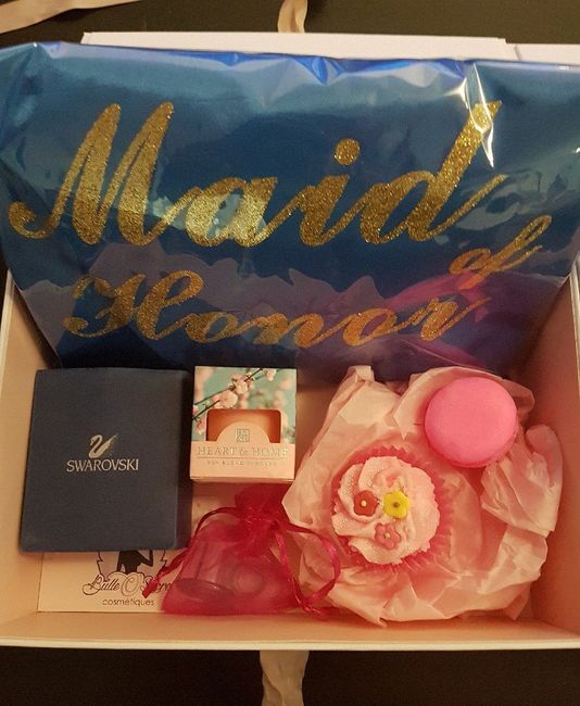  Et voilà je peux enfin finir mes box pour mes témoins adorées. 💖💖💖💖 - 6