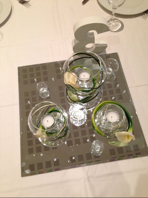 Décoration pour centre de table