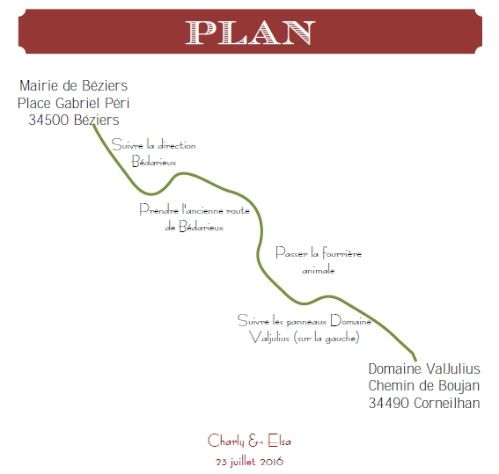 Plan (verso programme)