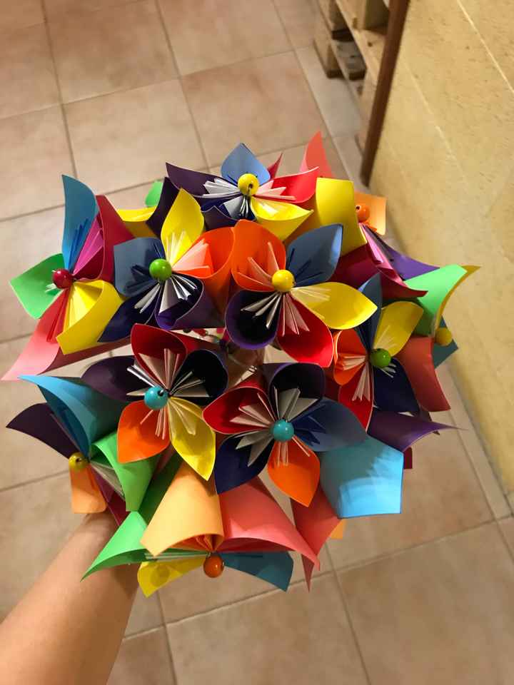  Bouquet origami : fini - 1