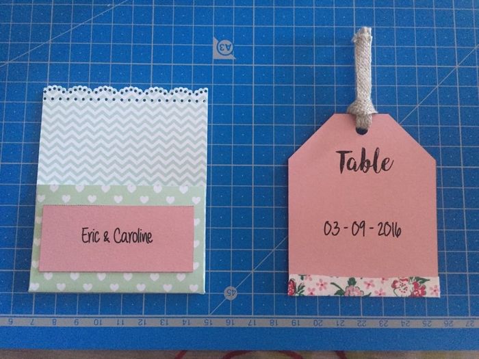 Mon plan de table et urne - 2