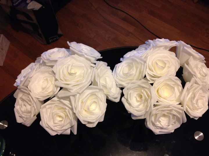 mes fleurs en papiers filtre 1