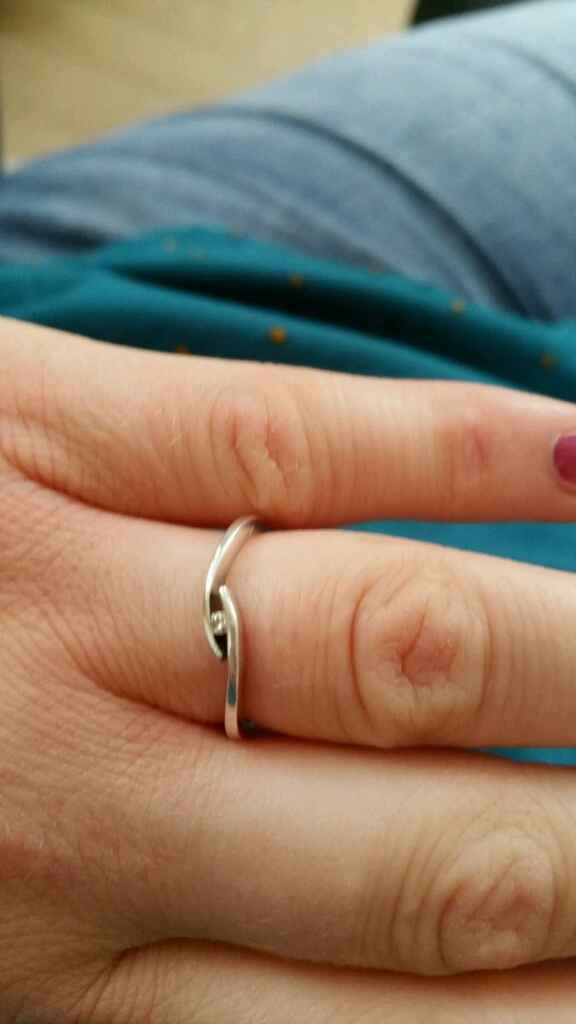 Qui porte une bague de fiançailles ? - 1
