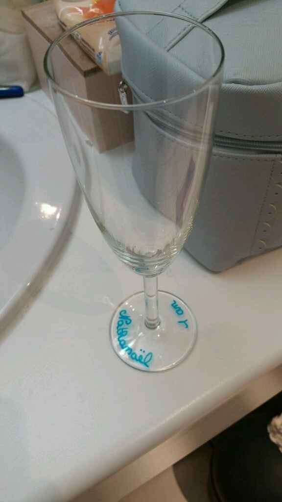 Achat de flûtes a champagne - 1