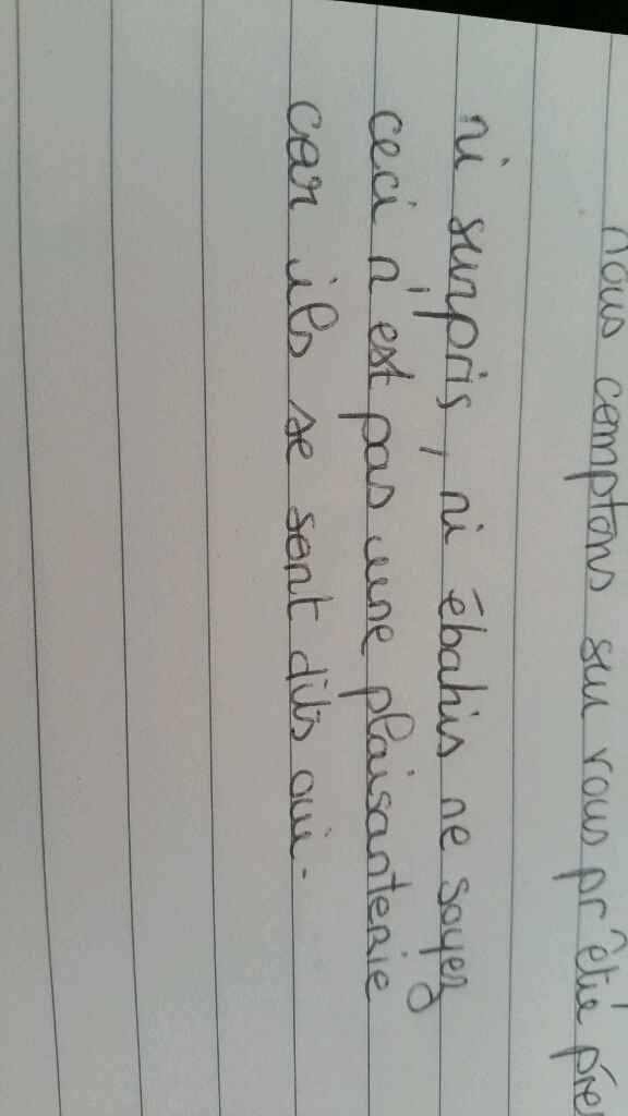 Faire part après mariage,  idée de texte ? - 1