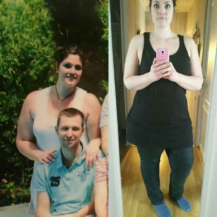 Avant /après rééquilibrage alimentaire - 1