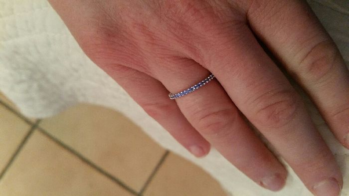 Bague swarovski - 1