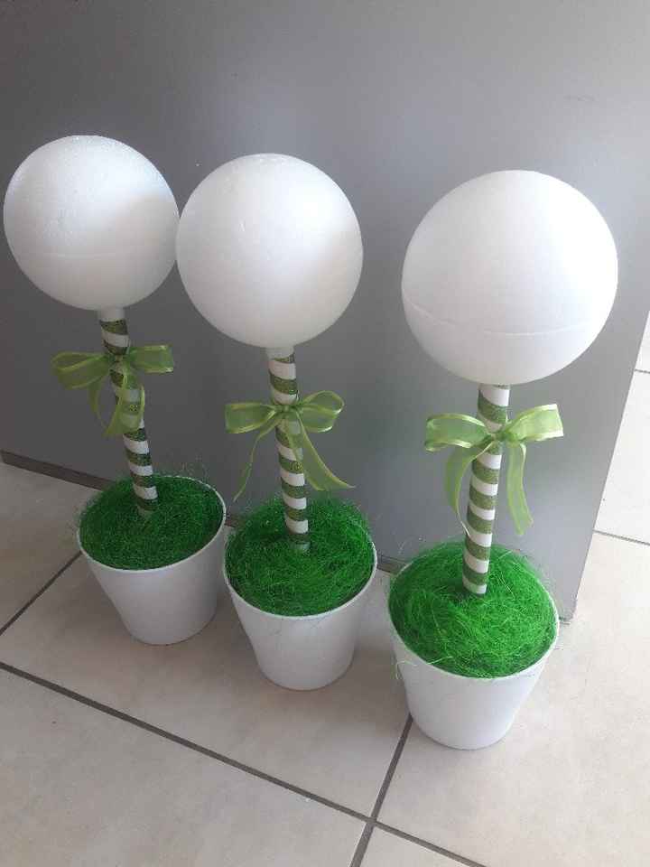 Essai de la decoration de la table des enfants - 4