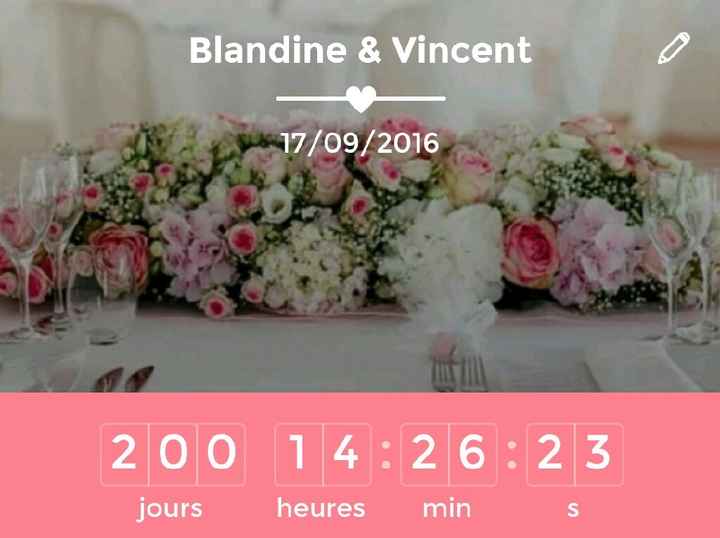 Compte à rebours j-200 et vous les filles ? - 1