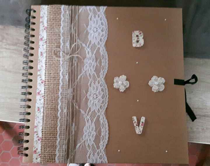 Mon livre d'or diy à moins de 25 € - 1