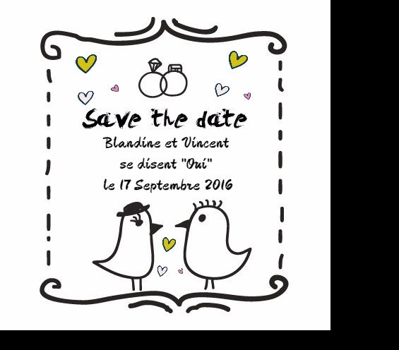 A quoi ressemblent vos "save the date" ? - 1