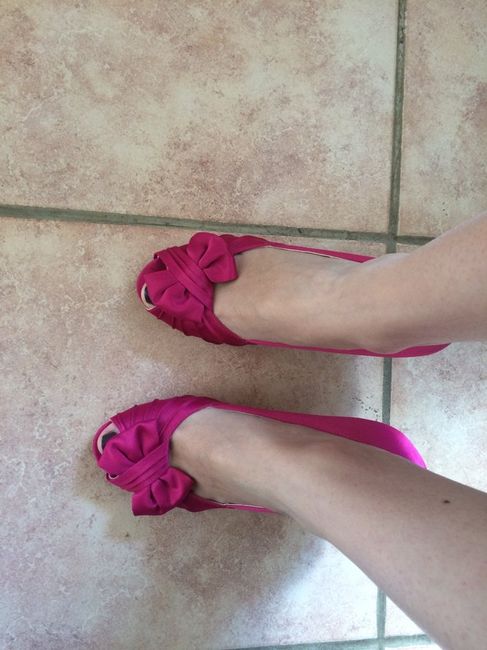 Essai chaussures jour j - 1