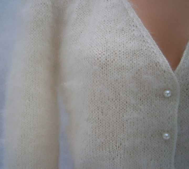 Mon gilet pour notre mariage en avril! - 1