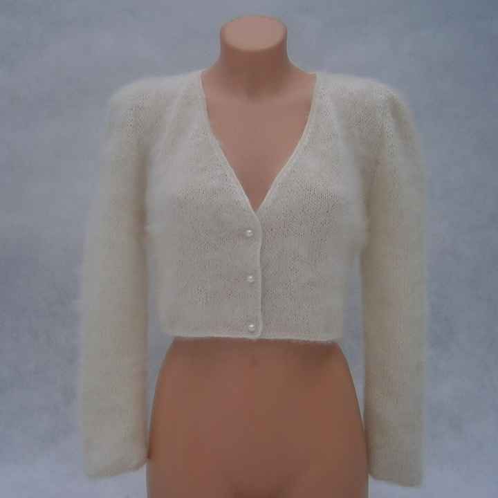 Mon gilet pour notre mariage en avril! - 2