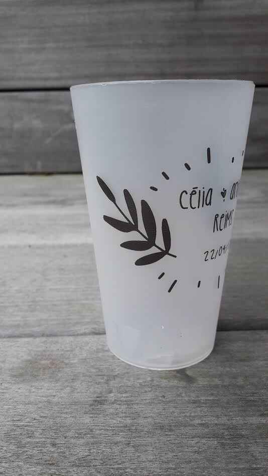 Nos gobelets personnalisés type festival! - 2