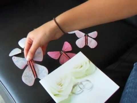 papillon magique en papier