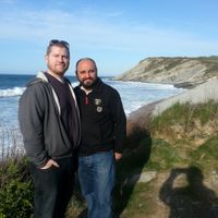 Moi et Loulou au pays Basque !
