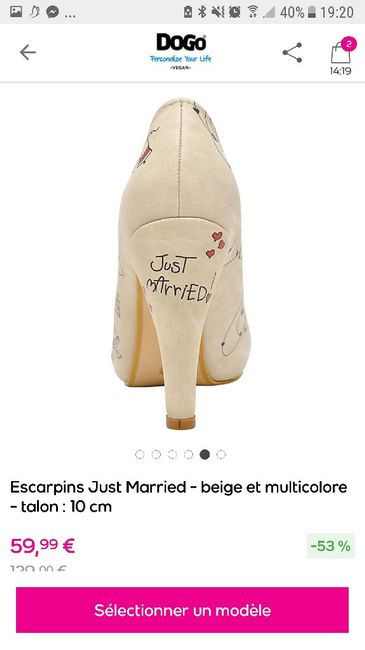 Vos chaussures pour le jour j 🥳👠👰🏽 - 1