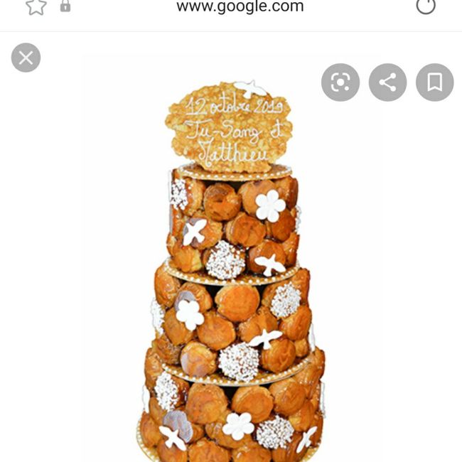 Décoration pièce montée 3