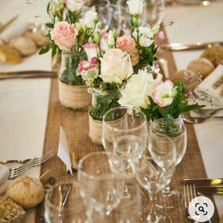 Déco fleurs mariage champêtre chic - 3