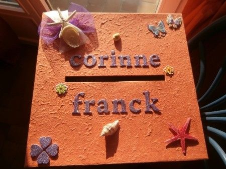 Mon urne customisée (vue du dessus)
