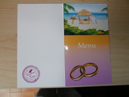 Menu vue extérieure