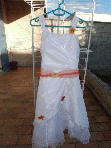 La robe de notre petite dernière (devant)