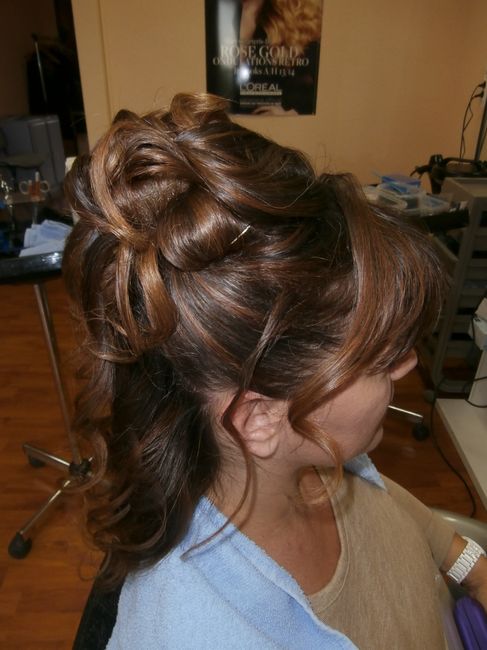 Mon essai coiffure 