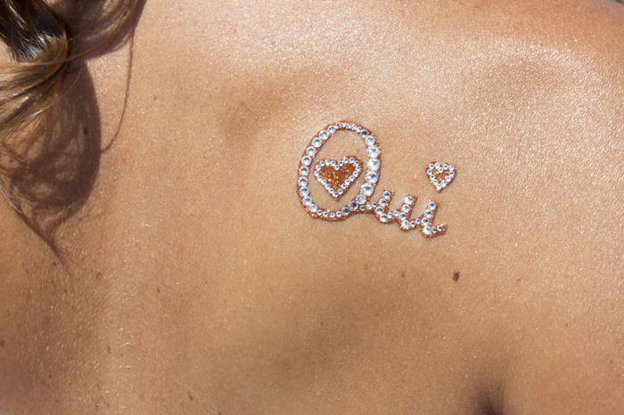 Avec mon bijou de peau