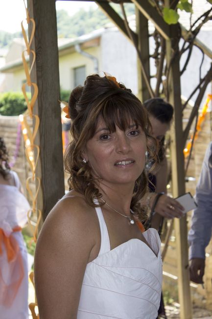 Photo de la mariée