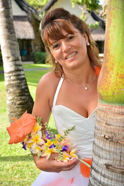 Photo de la mariée