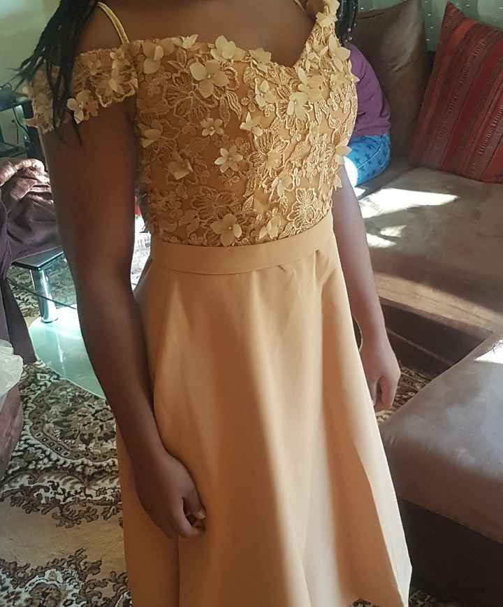 Robe  demoiselles  d'honneur - 1