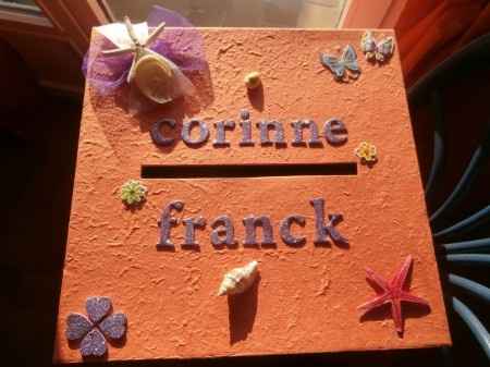 Mon urne customisée (vue du dessus)