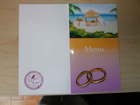 Menu vue extérieure