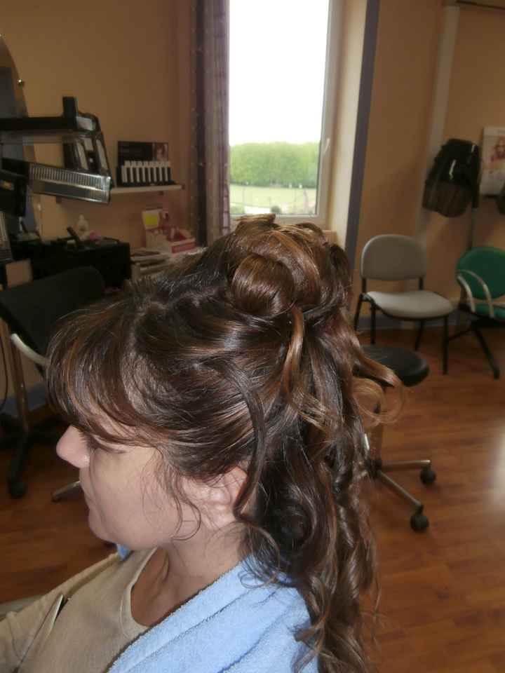 Mon essai coiffure